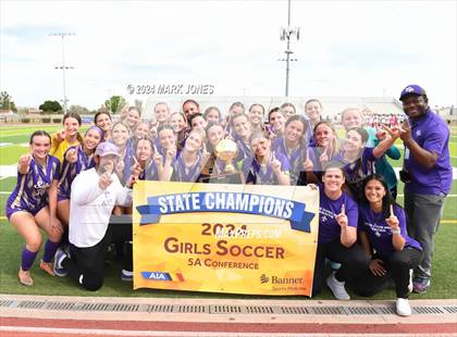 Thumbnail 2 in Notre Dame Prep vs. Campo Verde (AIA 5A Final - Awards) photogallery.