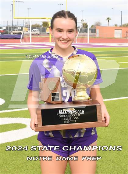 Thumbnail 1 in Notre Dame Prep vs. Campo Verde (AIA 5A Final - Awards) photogallery.