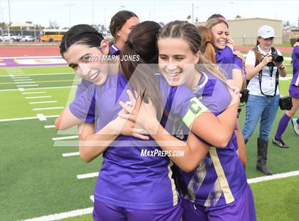 Thumbnail 2 in Notre Dame Prep vs. Campo Verde (AIA 5A Final - Awards) photogallery.