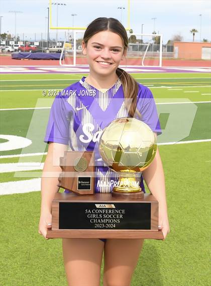 Thumbnail 1 in Notre Dame Prep vs. Campo Verde (AIA 5A Final - Awards) photogallery.