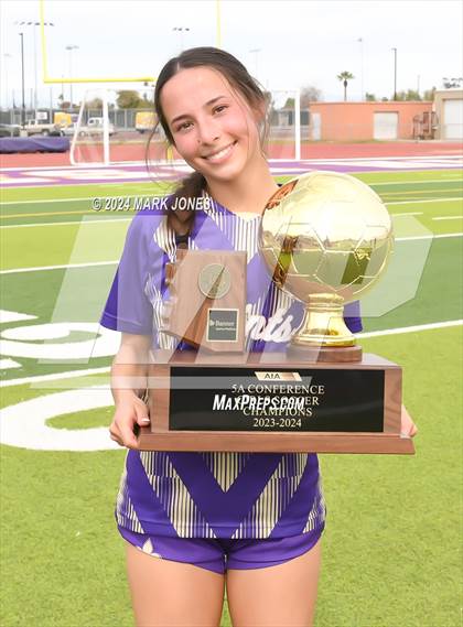Thumbnail 1 in Notre Dame Prep vs. Campo Verde (AIA 5A Final - Awards) photogallery.