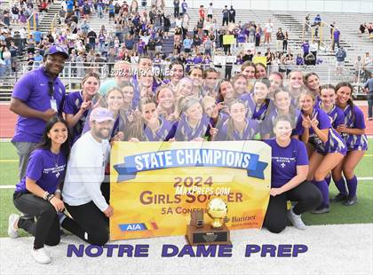 Thumbnail 3 in Notre Dame Prep vs. Campo Verde (AIA 5A Final - Awards) photogallery.