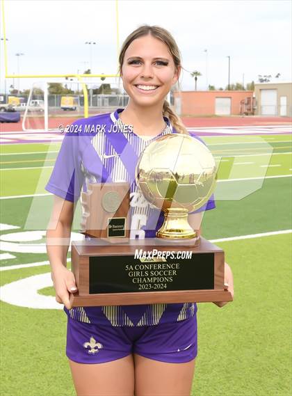 Thumbnail 3 in Notre Dame Prep vs. Campo Verde (AIA 5A Final - Awards) photogallery.