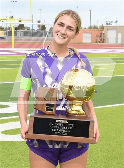 Thumbnail 2 in Notre Dame Prep vs. Campo Verde (AIA 5A Final - Awards) photogallery.