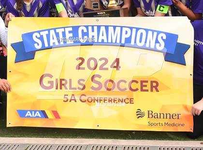 Thumbnail 3 in Notre Dame Prep vs. Campo Verde (AIA 5A Final - Awards) photogallery.