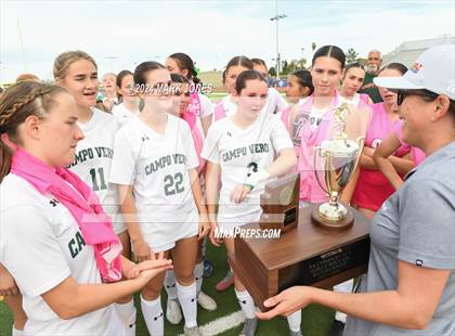 Thumbnail 3 in Notre Dame Prep vs. Campo Verde (AIA 5A Final - Awards) photogallery.