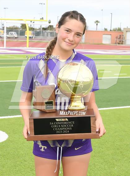 Thumbnail 2 in Notre Dame Prep vs. Campo Verde (AIA 5A Final - Awards) photogallery.