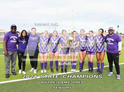 Thumbnail 2 in Notre Dame Prep vs. Campo Verde (AIA 5A Final - Awards) photogallery.