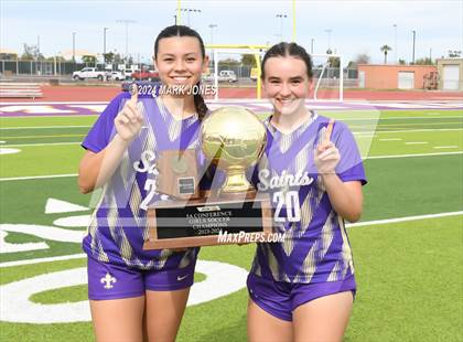 Thumbnail 3 in Notre Dame Prep vs. Campo Verde (AIA 5A Final - Awards) photogallery.