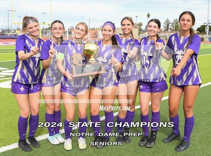 Thumbnail 2 in Notre Dame Prep vs. Campo Verde (AIA 5A Final - Awards) photogallery.