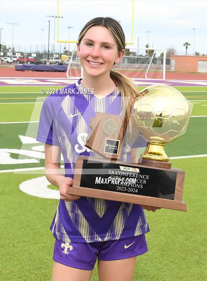 Thumbnail 1 in Notre Dame Prep vs. Campo Verde (AIA 5A Final - Awards) photogallery.