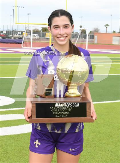 Thumbnail 3 in Notre Dame Prep vs. Campo Verde (AIA 5A Final - Awards) photogallery.