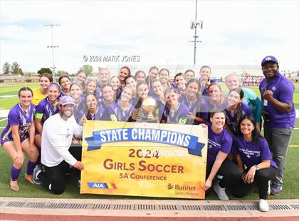 Thumbnail 2 in Notre Dame Prep vs. Campo Verde (AIA 5A Final - Awards) photogallery.