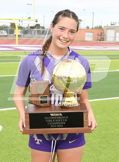 Thumbnail 1 in Notre Dame Prep vs. Campo Verde (AIA 5A Final - Awards) photogallery.