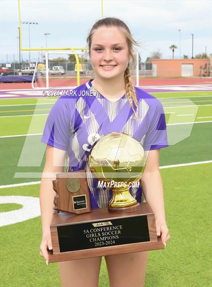 Thumbnail 2 in Notre Dame Prep vs. Campo Verde (AIA 5A Final - Awards) photogallery.