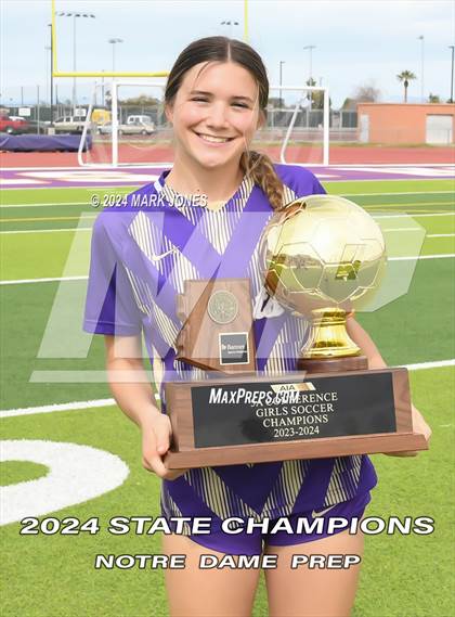 Thumbnail 1 in Notre Dame Prep vs. Campo Verde (AIA 5A Final - Awards) photogallery.