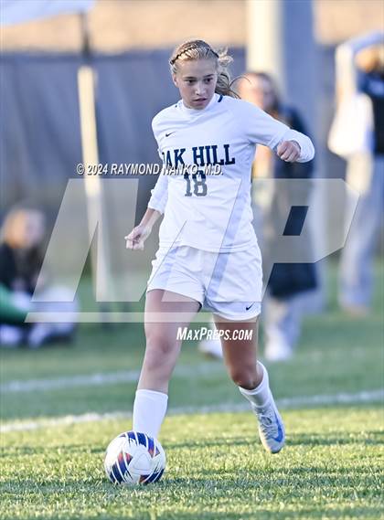 Thumbnail 3 in Oak Hill @ Yorktown (IHSAA 2A Region 12 Semifinal)  photogallery.