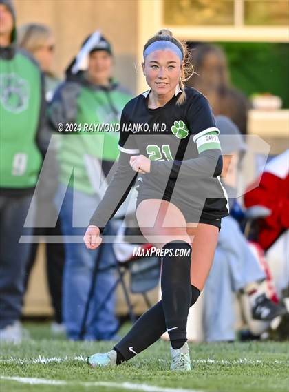 Thumbnail 3 in Oak Hill @ Yorktown (IHSAA 2A Region 12 Semifinal)  photogallery.