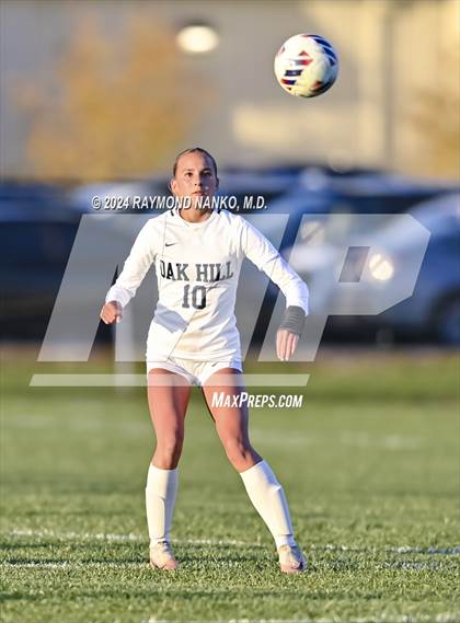 Thumbnail 1 in Oak Hill @ Yorktown (IHSAA 2A Region 12 Semifinal)  photogallery.