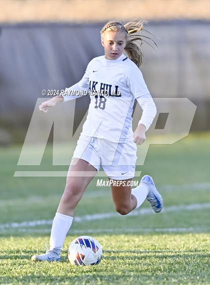 Thumbnail 3 in Oak Hill @ Yorktown (IHSAA 2A Region 12 Semifinal)  photogallery.