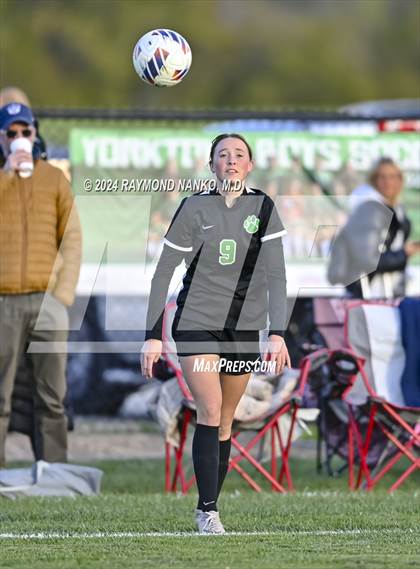 Thumbnail 2 in Oak Hill @ Yorktown (IHSAA 2A Region 12 Semifinal)  photogallery.
