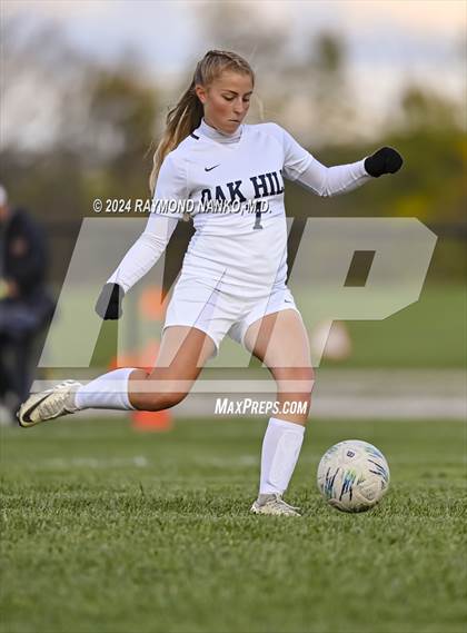 Thumbnail 1 in Oak Hill @ Yorktown (IHSAA 2A Region 12 Semifinal)  photogallery.
