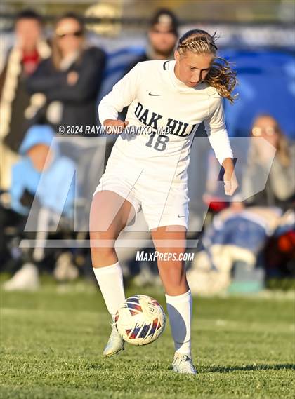 Thumbnail 1 in Oak Hill @ Yorktown (IHSAA 2A Region 12 Semifinal)  photogallery.