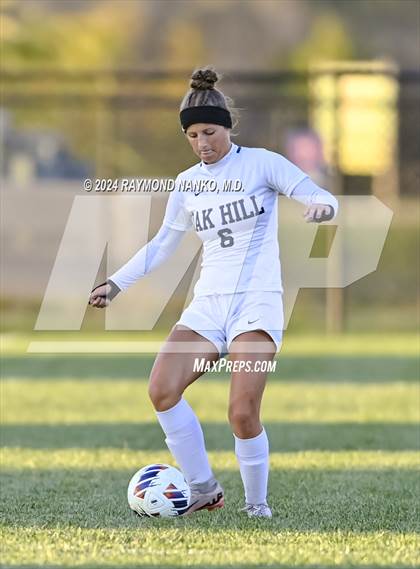 Thumbnail 3 in Oak Hill @ Yorktown (IHSAA 2A Region 12 Semifinal)  photogallery.