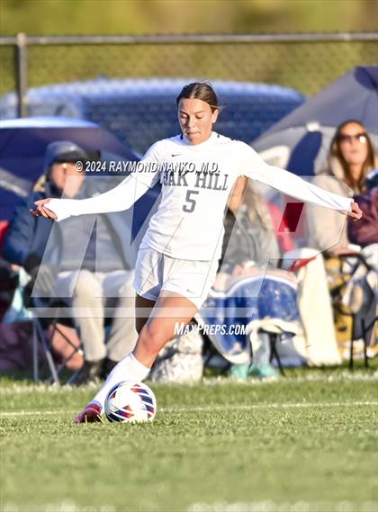 Thumbnail 2 in Oak Hill @ Yorktown (IHSAA 2A Region 12 Semifinal)  photogallery.