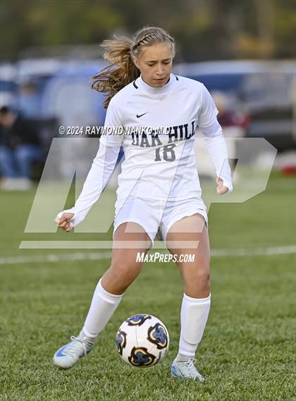Thumbnail 3 in Oak Hill @ Yorktown (IHSAA 2A Region 12 Semifinal)  photogallery.