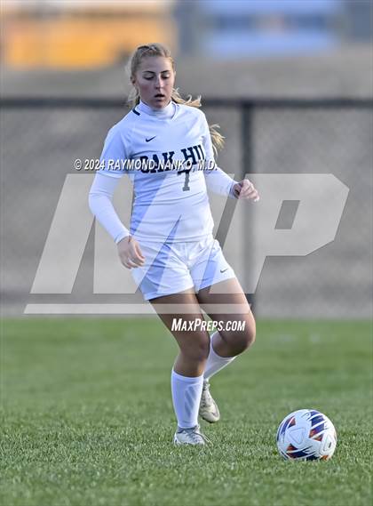 Thumbnail 1 in Oak Hill @ Yorktown (IHSAA 2A Region 12 Semifinal)  photogallery.
