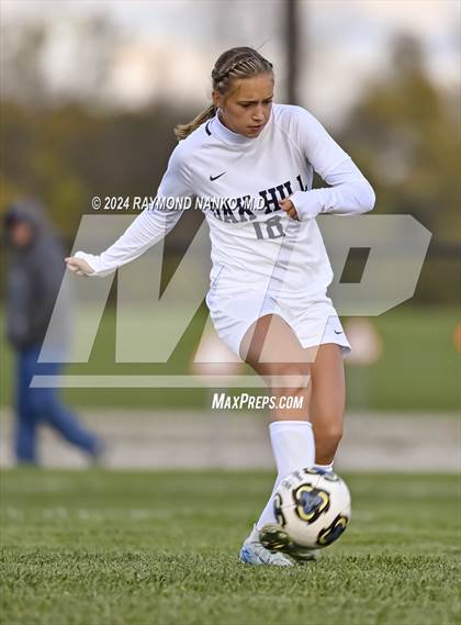 Thumbnail 2 in Oak Hill @ Yorktown (IHSAA 2A Region 12 Semifinal)  photogallery.