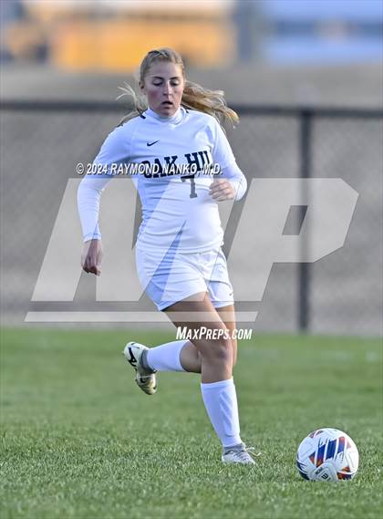 Thumbnail 3 in Oak Hill @ Yorktown (IHSAA 2A Region 12 Semifinal)  photogallery.