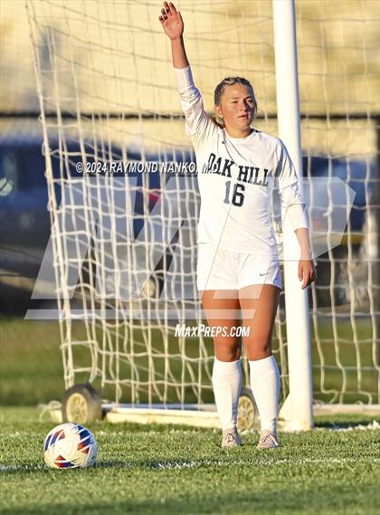 Thumbnail 3 in Oak Hill @ Yorktown (IHSAA 2A Region 12 Semifinal)  photogallery.