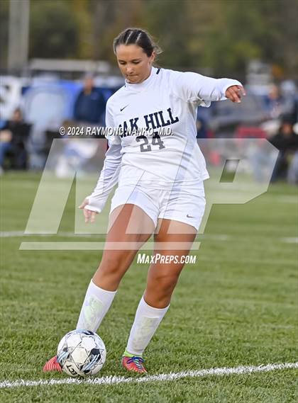 Thumbnail 3 in Oak Hill @ Yorktown (IHSAA 2A Region 12 Semifinal)  photogallery.