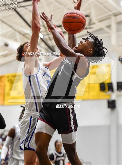 Thumbnail 1 in Jefferson vs. Hooks (UIL 3A Region Quarterfinal Playoff) photogallery.
