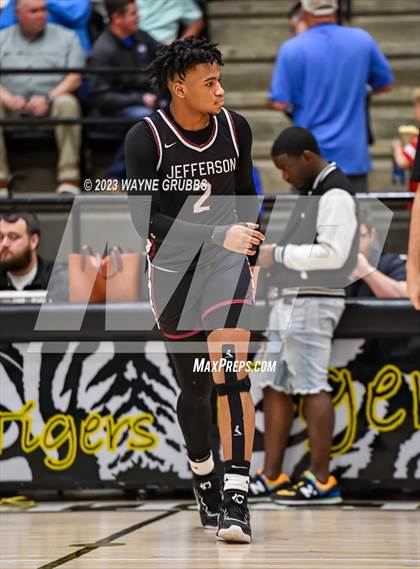 Thumbnail 2 in Jefferson vs. Hooks (UIL 3A Region Quarterfinal Playoff) photogallery.