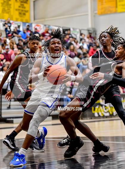 Thumbnail 1 in Jefferson vs. Hooks (UIL 3A Region Quarterfinal Playoff) photogallery.