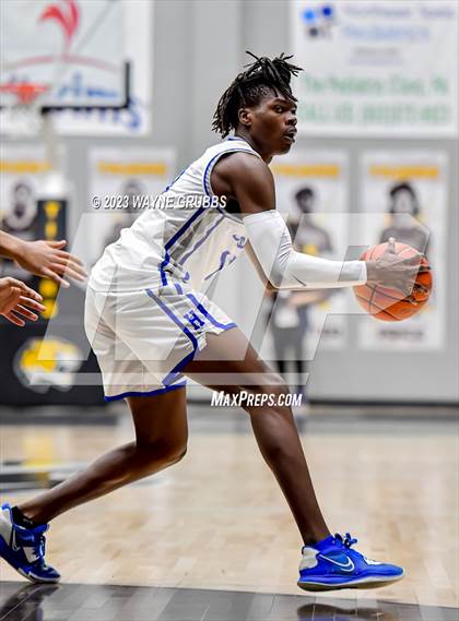 Thumbnail 1 in Jefferson vs. Hooks (UIL 3A Region Quarterfinal Playoff) photogallery.