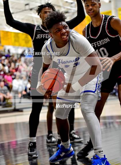 Thumbnail 1 in Jefferson vs. Hooks (UIL 3A Region Quarterfinal Playoff) photogallery.