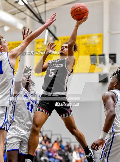 Thumbnail 3 in Jefferson vs. Hooks (UIL 3A Region Quarterfinal Playoff) photogallery.