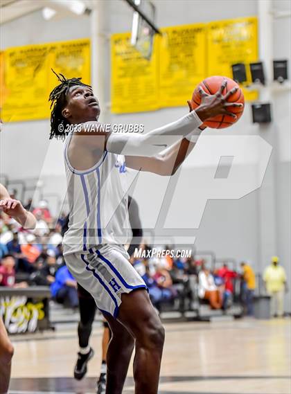 Thumbnail 3 in Jefferson vs. Hooks (UIL 3A Region Quarterfinal Playoff) photogallery.
