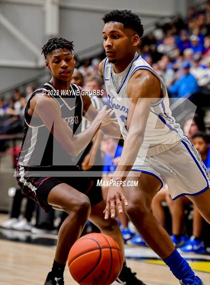 Thumbnail 2 in Jefferson vs. Hooks (UIL 3A Region Quarterfinal Playoff) photogallery.
