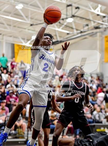 Thumbnail 3 in Jefferson vs. Hooks (UIL 3A Region Quarterfinal Playoff) photogallery.
