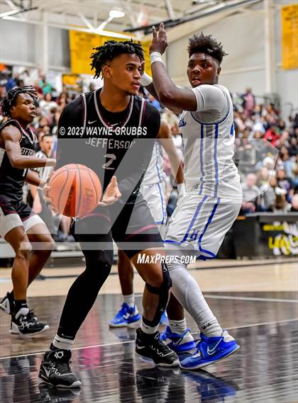 Thumbnail 1 in Jefferson vs. Hooks (UIL 3A Region Quarterfinal Playoff) photogallery.