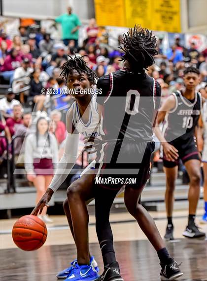 Thumbnail 2 in Jefferson vs. Hooks (UIL 3A Region Quarterfinal Playoff) photogallery.