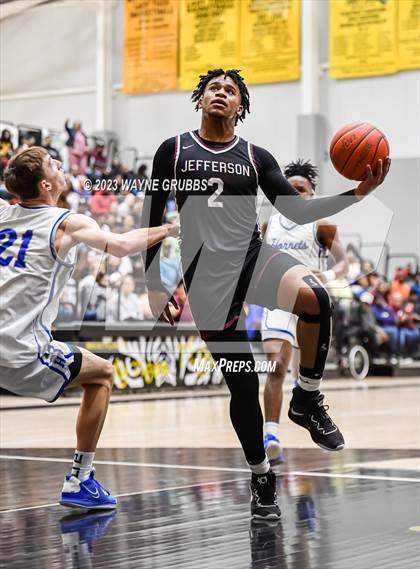 Thumbnail 3 in Jefferson vs. Hooks (UIL 3A Region Quarterfinal Playoff) photogallery.