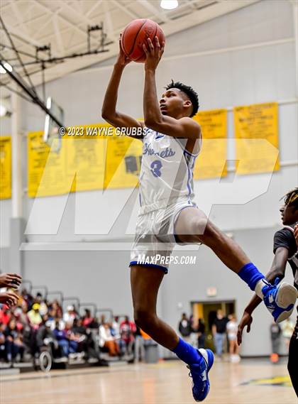 Thumbnail 3 in Jefferson vs. Hooks (UIL 3A Region Quarterfinal Playoff) photogallery.