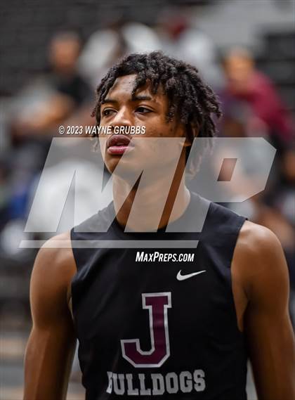 Thumbnail 2 in Jefferson vs. Hooks (UIL 3A Region Quarterfinal Playoff) photogallery.