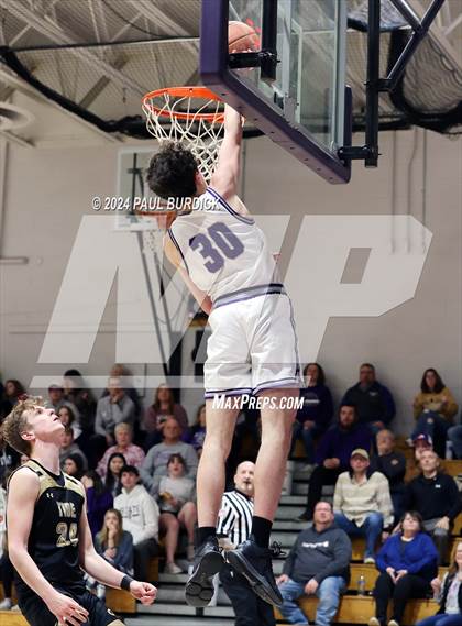 Thumbnail 1 in Curwensville @ Coudersport (District IX 2A First Round Playoff) photogallery.